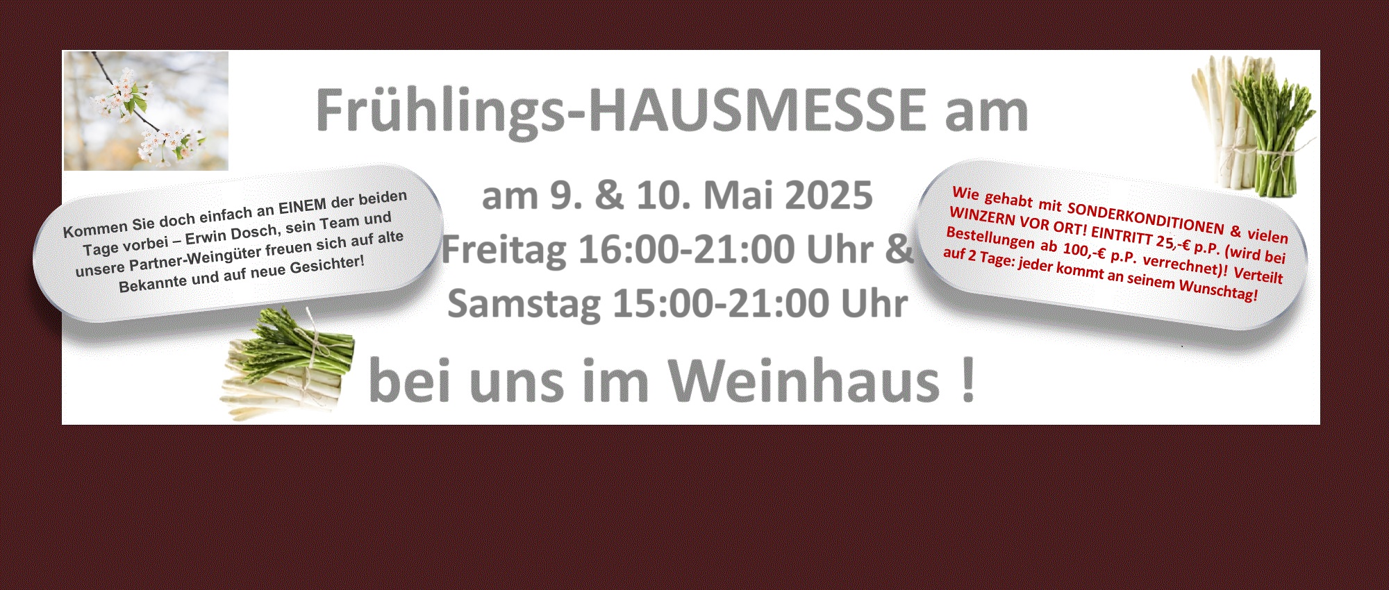 Frühjahrs-Hausmesse 2025