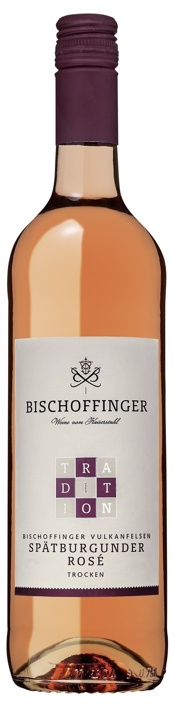 Bischoffinger Spätburgunder Rosé  TD QbA trocken, 0,75 l